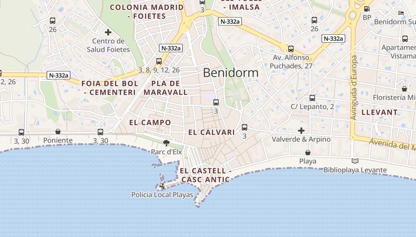 map